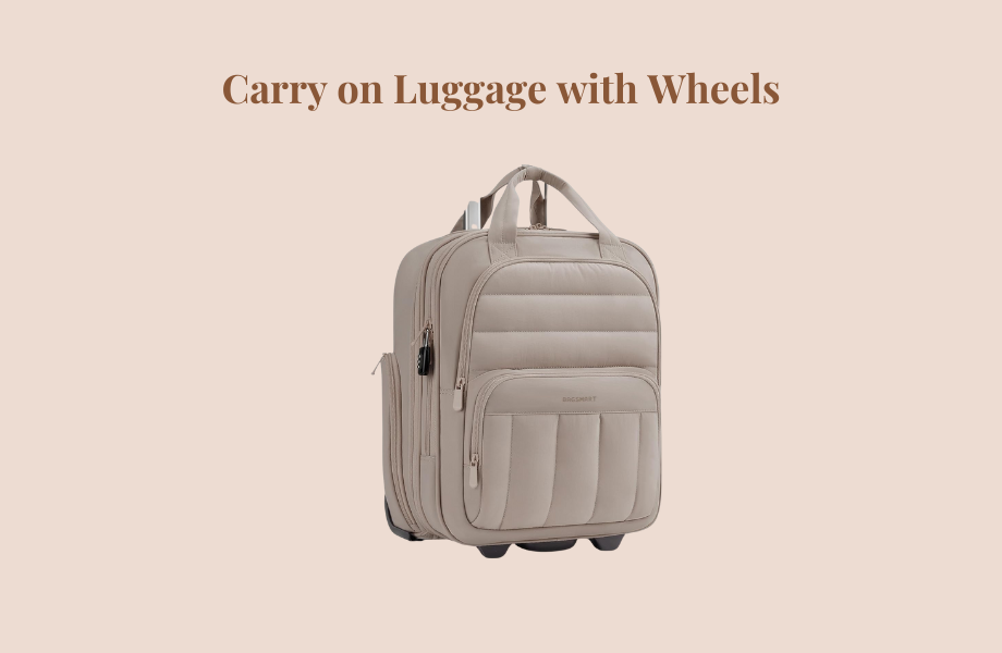Puffer Carry on with wheels